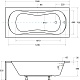 Besco Акриловая ванна Aria Plus 140x70 – картинка-10